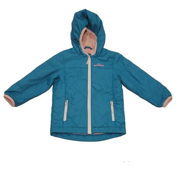 Kathmandu Jackets & Coats Kathmandu Kids Puffer Jacket Size 2 Primaloft Hood Lightweight